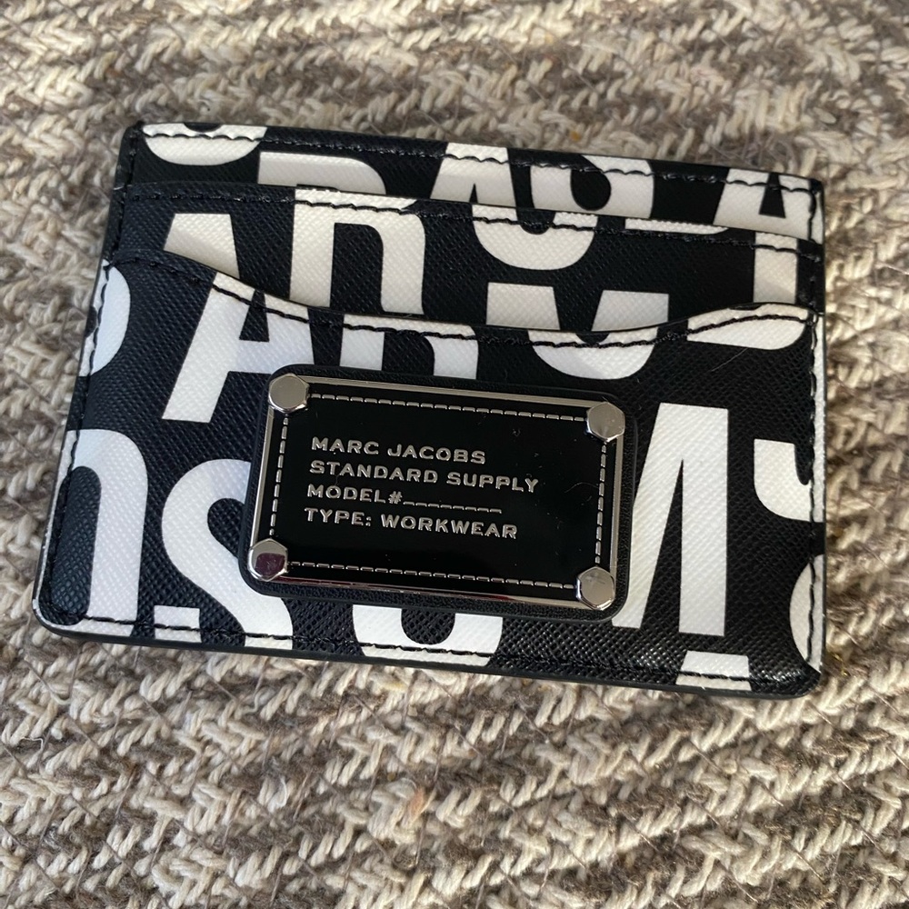 Marc Jacobs Black and White Wallet